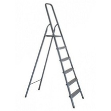 СИБИН Лестница-стремянка алюминиевая, 6 ступеней, 124 см [38801-6]