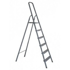 СИБИН Лестница-стремянка алюминиевая, 6 ступеней, 124 см [38801-6]