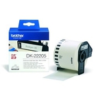 Brother DK22205 Лента бумажная клеящая белая 62мм