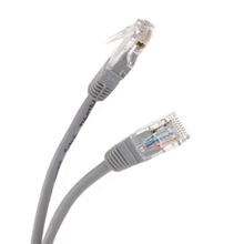 Telecom Патч-корд UTP кат.5е 1м серый [NA102--1M]