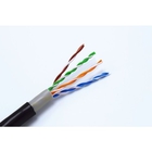 5bites US5505-305C(P)E Кабель  UTP / SOLID / 5E / 24AWG / COPPER / PVC+PE / BLACK / OUTDOOR / DRUM / 305M