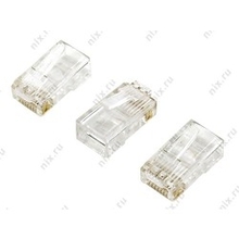 5bites US050A/US005A Коннектор  RJ-45 8p8c, зол.напыление 1шт