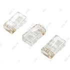 5bites US050A/US005A Коннектор  RJ-45 8p8c, зол.напыление 1шт