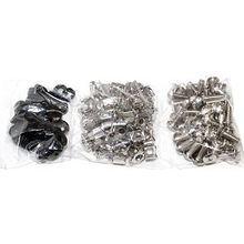 5bites NM-16  Крепежный комплект для инсталляции патч-панелей: винт, шайба, гайка, упаковка 50шт.