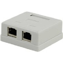5bites LY-SB11 Розетка  внешняя RJ-45 STP 5e кат., 2порт.