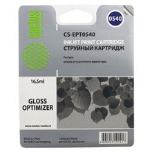 Cactus C13T05404010 Картридж струйный Cactus CS-EPT0540 прозрачный для Epson Stylus Photo R800/ R1800 (16,2ml)