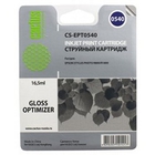 Cactus C13T05404010 Картридж струйный Cactus CS-EPT0540 прозрачный для Epson Stylus Photo R800/ R1800 (16,2ml)