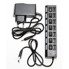 5bites HB27-203PBK Концентратор 7*USB2.0 / БП 5В-2А / 1M / BLACK