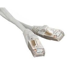 Hyperline PC-LPM-STP-RJ45-RJ45-C6-10M-LSZH-GY Патч-корд F/UTP, экранированный, Cat.6, LSZH, 10 м, серый