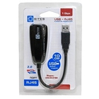 5bites UA3-45-01BK Кабель-адаптер  USB3.0 -> RJ45 10/100/1000 Мбит/с, 10см