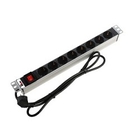 ЦМО Блок розеток Rem-16 с выкл., 8 Shuko, 16A, алюм., 19", шнур 3 м. (R-16-8S-V-440-3) ЦМО Блок розеток Rem-16 с выкл., 8 Shuko, 16A, алюм., 19", шнур 3 м. (R-16-8S-V-440-3)