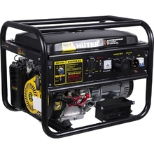 Huter DY6500LXA 64/1/27 Электрогенератор {четырехтактный,5000Вт,220В/50Гц, 81Дб,принудит охлаждение, бак 22 л,расход бенз 374 г/кВтч,расход масла  6,8 г/кВтч, вес 70кг} 4606059017486