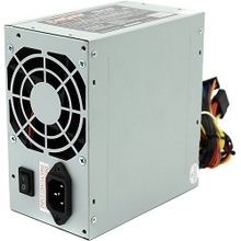 Exegate EX219185RUS / 251772 Блок питания 500W ATX-AB500 OEM,  8cm fan, 24+4pin, 2*SATA, 1*FDD, 2*IDE