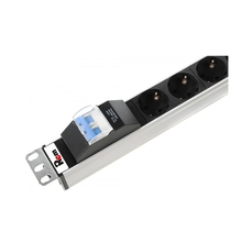 ЦМО Вертикальный блок розеток Rem-16 с авт. 16А, 25 Shuko, 16A, алюм., 42-48U, шнур 3 м. (R-16-25S-A-1820-3) ЦМО Вертикальный блок розеток Rem-16 с авт. 16А, 25 Shuko, 16A, алюм., 42-48U, шнур 3 м. (R-16-25S-A-1820-3)