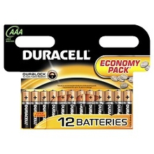 DURACELL LR03-12BL BASIC AAA (12 шт. в уп-ке)