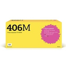 T2 CLT-M406S Картридж (TC-S406M) для Samsung CLP-365/CLX-3300/3305/Xpress C410 (1000 стр.) пурпурный, с чипом