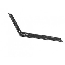 STAYER Угольник столярный стальной цельнометаллический, шкала: шаг 1 мм, крашенная, 300 х 200 мм [3435-30]