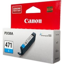 Canon CLI-471C 0401C001 Картридж для PIXMA MG5740/MG6840/MG7740, голубой Canon CLI-471C 0401C001 Картридж для PIXMA MG5740/MG6840/MG7740, голубой