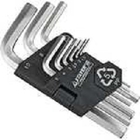 ЗУБР  "МАСТЕР" 27460-1_z02  Ключи  имбусовые короткие, Cr-V, сатинированное покрытие, пластик. держатель, HEX 1,5-10мм, 9 пред