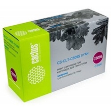 Тонер Картридж Cactus CS-CLT-C609S голубой для Samsung CLP 770/770ND/775/775ND (7000стр.)