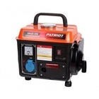 Генератор бензиновый PATRIOT Max Power SRGE  950 [474103119] {Двигатель: 2т, АИ-92 + масло, 63 сс, 2.0 л.с.; Мощность ном/макс: 0.65/0.8 кВт; Объём бака: 4.2 л; Розетки: 1 евро 16А; Вес: 17.2 кг;}