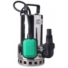 Насос дренажный PATRIOT F 900/S (NEW) [315302413] {Мощн. - 900 Вт, напр. - 220 В, макс.производит. - 15000 л/час, макс. глуб. погруж. - 5 м., макс. выс.подъема- 9 м., корпус - нержавеющая сталь.}