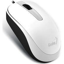 Genius DX-120 White {мышь оптическая, 1000 dpi, 3 кнопки+колесо прокрутки, провод 1,5 м, USB} [31010010401]