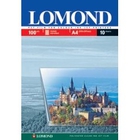 LOMOND 0708411 A4 пленка прозрачная односторонняя, 100мкр  (10 листов) 