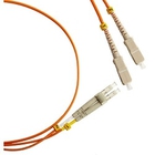 Hyperline FC-D2-50-LC/­PR-SC/­PR-H-2M-LSZH-OR (FC-50-LC-SC-PC-2M) Патч-корд волоконно-оптический (шнур) MM 50/­125, LC-SC, duplex, LSZH, 2 м