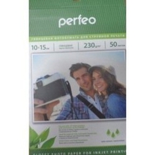 Perfeo PF-GLR4-230/50  Бумага Perfeo глянцевая , 10х15 230 г/м2 , 50 л