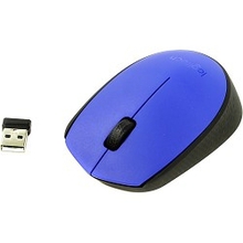 910-004640 Logitech Wireless Mouse M171, Blue 