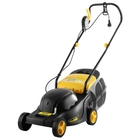 Huter ELM-1100 Газонокосилка электрическая [70/4/2] { 220В, 1,1 кВт, высота среза 28 / 45 / 55 мм, ширина среза 380 мм, объем травосборника 28 л }