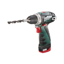 Metabo PowerMaxx BS Безударная дрель-шуруповерт [600080500] { 10.8В 2х2.0,LC40,патр.,кейс, вес 0.8 кг }
