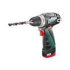 Metabo PowerMaxx BS Безударная дрель-шуруповерт [600080500] { 10.8В 2х2.0,LC40,патр.,кейс, вес 0.8 кг }