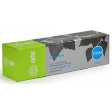 CACTUS CF351A Тонер Картридж CS-CF351A голубой для HP M176/M177 (1000стр.)