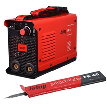 FUBAG IR 200 Инвертор сварочный [31403] { раб.напряжение 150-240В;Ном. напряжение, В 220, Сварочн. ток, А 30-200, Вес, кг 4,5}