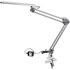 ЭРА Б0008003 Настольный светодиодный светильник NLED-441-7W-S серебро {Крепление струбцина, цвет. температура 3000К}