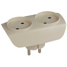 ЭРА Б0017017 Разветвитель SP-2-I сл. кость 2гн, без заземл ЭРА Б0017017 Разветвитель SP-2-I сл. кость 2гн, без заземл