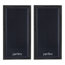 Perfeo колонки "Cabinet" 2.0, мощность 2х3 Вт (RMS), чёрн дерево, USB (PF-84-BK)