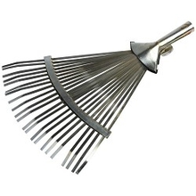 Грабли GRINDA веерные регулируемые, 22 плоских зубца, 320 -420 мм [8-421875_z01] 