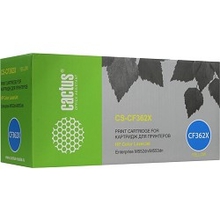 CF362X Тонер-картридж Cactus CS-CF362X желтый для HP CLJ M552dn/M553dn (9500стр.)