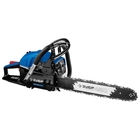 Зубр "ПРОФЕССИОНАЛ" [ПБЦ-490 45ДП] Бензопила цепная { хромир цилиндр, праймер, декомпрессионный клапан, 49 см3 (2,2 кВт), шина 45см, 12500об/мин }