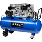 ЗУБР "ПРОФЕССИОНАЛ" Компрессор  [ЗКПМ-440-100-Р-2.2] { воздушный, поршневой, масляный, ременной привод, 440л/мин, 100л, 10Атм, 2200Вт, 220В }