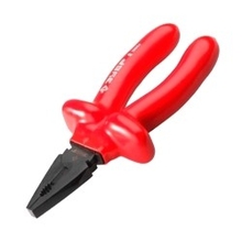 ЗУБР Плоскогубцы "ЭЛЕКТРИК" комбинированные, диэлектрические, высоковольтные до ~1000В, 200мм [ 2214-1-20_z02 ]