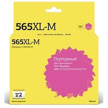 T2 LC-565XLM Картридж для Brother MFC-J2310/J2510/J3520/J3720, пурпурный, с чипом