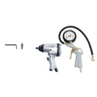 FUBAG Набор пневмоинструмента 2 предмета [120105]  {пневмогайковерт (158л/мин_312н/м_7000об/мин) + пневмопистолет для накачки шин с манометром}