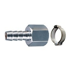 FUBAG Переходник 1/4"F на елочку 8мм с обжимным кольцом 8х13мм блистер  [180251 B]