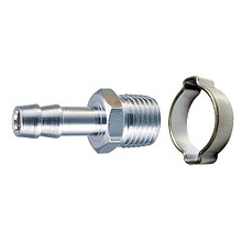 FUBAG Переходник 1/4"M на елочку 6мм с обжимным кольцом 6*11мм [180260]