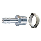 FUBAG Переходник 1/4"M на елочку 6мм с обжимным кольцом 6*11мм блистер  [180260 B]