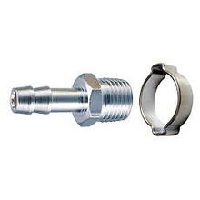 FUBAG Переходник 1/4"M на елочку 8мм с обжимным кольцом 8*13мм блистер  [180261 B]